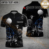Maxcorners Golf Shooting Aim Sniper Personalized Name, Team Name 3D Shirt (4 Colors)
