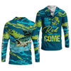 Maxcorners Bass Fishing UPF Shirts, So Good With My Rod I Make Fish Come, Funny Fishing Shirt, Gift For Fisherman