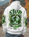 Maxcorners Stop Following Me Bigfoot All Over Print LM1601