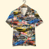 Maxcorners Custom Drag Racing Car Photo Shirt, Gift For Racing Lovers (Up to 5 photos)