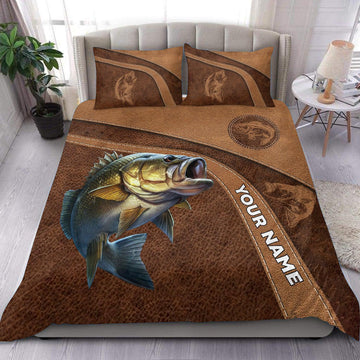 Maxcorners Personalized Fishing Bedding Set