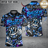 Maxcorners Darts Cartoon Bull & Bullseye Crew Graphic Multicolor Customized Name, Team Name 3D Shirts