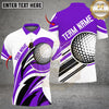 Maxcorners Golf Dancing Strike Personalized Name, Team Name 3D Shirt (4 Colors)