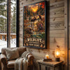 Maxcorners Moose Hunting Hunt Is Freedom Sunset Personalized Canvas Wall Art