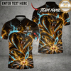 Maxcorners Darts Cobra & Electric Dartboard Graphic Multicolor Customized Name, Team Name 3D Shirts