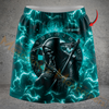 Maxcorners Darts Lightning Grim Reaper Dartboard Personalized 3D Skirts With Shorts