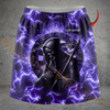 Maxcorners Darts Lightning Grim Reaper Dartboard Personalized 3D Skirts With Shorts