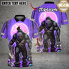 Maxcorners Billiards 8-Ball Bigfoot Breaker Customized Name, Team Name 3D Shirt (6 Colors)