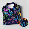 Maxcorners Neon Flamingo Tropical Night Golf Shirt, Women’s Golf Polo, Hawaiian Golf Shirt, Ladies Golf Tops LM1507