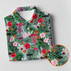 Maxcorners Tropical Disc Golf Basket Floral Polo Shirt, Golf Shirts For Women, Women’s Golf Polo LM1507