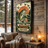 Maxcorners Wildlife Outdoor Autumn Multi Game Hunting Personalized Canvas Wall Art