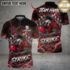 Maxcorners Bowling & Pins Thunder Werewolf Customized Name, Team Name 3D Shirt (6 Colors)