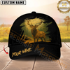 Maxcorners Black Hunter Personalized Name Cap