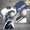 Maxcorners Golf Dancing Strike Personalized Name, Team Name 3D Shirt (4 Colors)