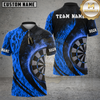 Maxcorners Darts Blazing Flame Dartboard Multicolor Customized Name, Team Name 3D Shirts