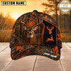 Maxcorners Hunting Orange Forest Camo Personalized 3D Cap
