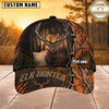 Maxcorners Hunting Orange Woodland Hunter Personalized 3D Cap