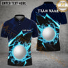 Maxcorners Golf Thunder Strike Down Personalized Name, Team Name 3D Shirt (6 Colors)