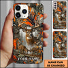 Maxcorners Hunting Whitetail Deer Forest Wall Break Personalized 3D Phone Case