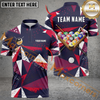 Maxcorners Ball 8 Pro Billiard Jersey Multicolor Options Personalized Name, Team Name 3D Polo Shirt
