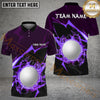 Maxcorners Golf Thunder Strike Down Personalized Name, Team Name 3D Shirt (6 Colors)