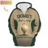 Maxcorners Custom Funny Golf Polos With Name And Year, Last Swing Before The Ring Shirts, Crazy Golf Shirt For Men's