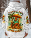 Maxcorners It's 5 O'clock Somewhere Bigfoot All Over Print LM1601