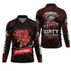 Maxcorners He’s the Master Baiter & I’m the Dirty Hooker SPF Shirts, Fishing Shirts For Men, Fisherman Gift