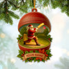 Maxcorners Christmas Cricket Players, Home Decor, Christmas Ornament 2D Flat LM2111