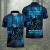 Maxcorners Not All Who Wander Are Lost Bigfoot Men's Golf Polo Shirt, Funny Golf Shirt, Dad Golf Gift
