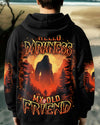 Maxcorners Hello Darkness My Old Friend Bigfoot All Over Print LM1601