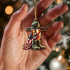 Maxcorners Custom Name U.S Veteran Ornament, U.S Veteran Memorial Christmas Gift 2D Flat LM2211