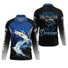 Maxcorners Marlin Fishing, Chasing The Billfish Dream SPF Shirts, Fishing Shirts For Men, Fisherman Gift