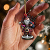 Maxcorners Custom Name Scotland Ornament, Christmas Gift for Scotland Lover5 2D Flat LM2211