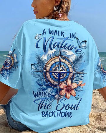 Maxcorners A Walk In Nature Walks The Soul All Over Print LM2101