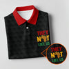 Maxcorners Juneteenth They Not Like Us Africa Performance Golf Polo Shirt, Golf Shirts For Women, Women's Golf Apparel LM1507