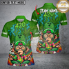Maxcorners Bowling 420 Funny Monkey Personalized Name 3D Shirt For Women
