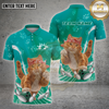 Maxcorners Cat Bowling Shirt Cute Bandana Kitten Multiple Options Personalized Name, Team Name 3D Shirt