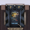 Maxcorners Cool Personalized Fishing Bedding Set