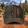 Maxcorners Hiking Hiking Gear Vertical Trail Adventure Personalized Name 3D Cap