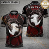 Maxcorners Golf Dragon Owner Personalized Name, Team Name 3D Shirt (4 Colors)