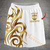 Maxcorners Darts Gold Tribal Crown Personalized 3D Skirts With Shorts