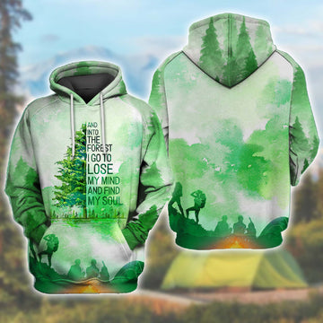 Maxcorners Camping 3D All Over Printed Shirt VTHD34