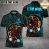 Maxcorners Darts Fire Red Bull Multicolor Customized Name, Team Name 3D Shirts