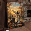 Maxcorners Wildlife Hunting Moose Bear Turkey Sunset Wilderness Personalized Canvas Wall Art