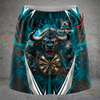 Maxcorners Darts Angry Bull Dartboard Personalized 3D Skirts With Shorts