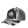 Maxcorners Silver Line 3D Golf Personalized Name Cap