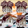Maxcorners Darts Dartboard Paint Drip Design Personalized Team Sportswear Set - Polo Shirt, Cap & Skorts