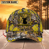 Maxcorners Hunting Pretty In Pink Deer Woodland Camo Personalized 3D Cap