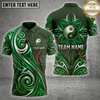 Maxcorners Yin Yang Eight Ball Spiral Motion Pool Shirt Multicolor Customized Name, Team Name 3D Shirts